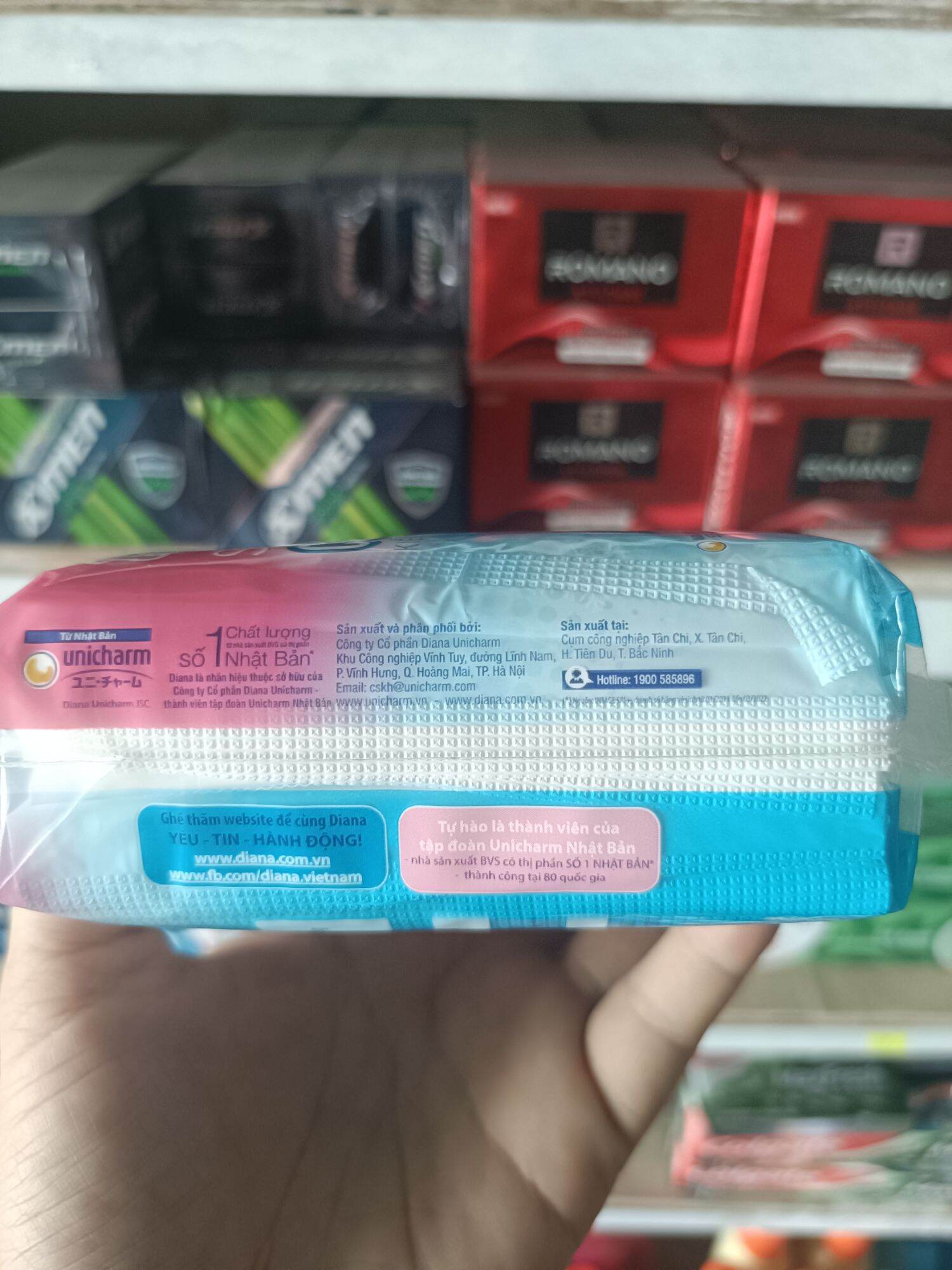 băng vệ sinh Diana siêu thấm cool fresh 8 miếng