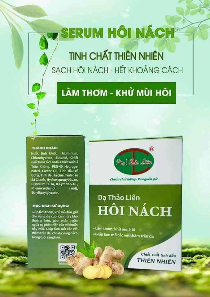 serum hôi nách dạ thảo liên