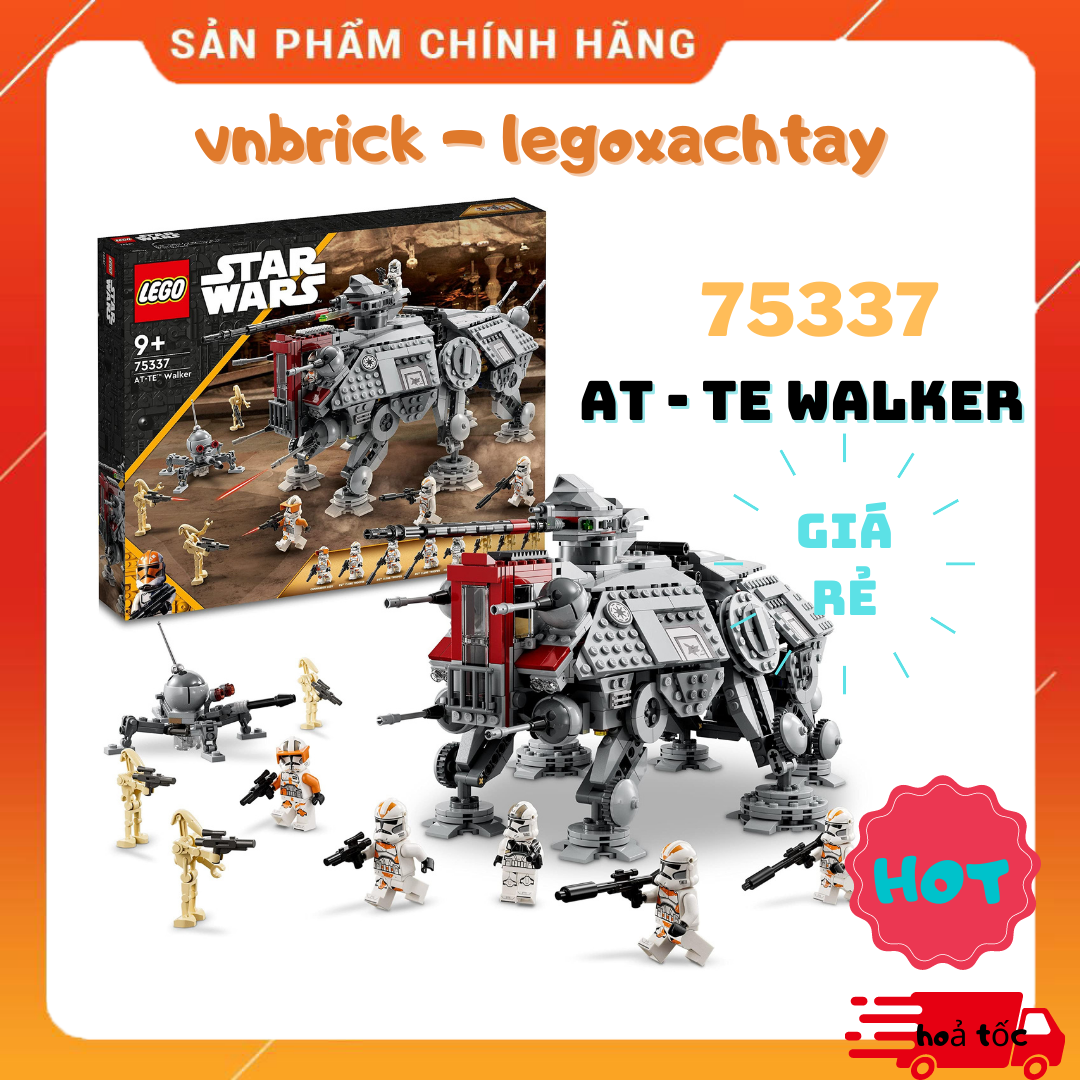 [100% chính hãng]  LEGO Star Wars 75337 Cỗ Máy AT-TE Walker