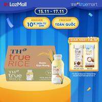 Thùng nước gạo rang TH true RICE 300ml (24 Chai)