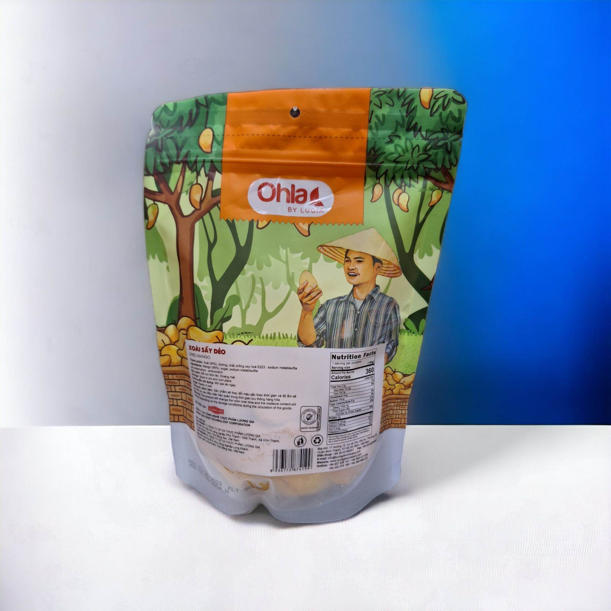 Xoài Sấy Dẻo Chua Ngọt 500 G