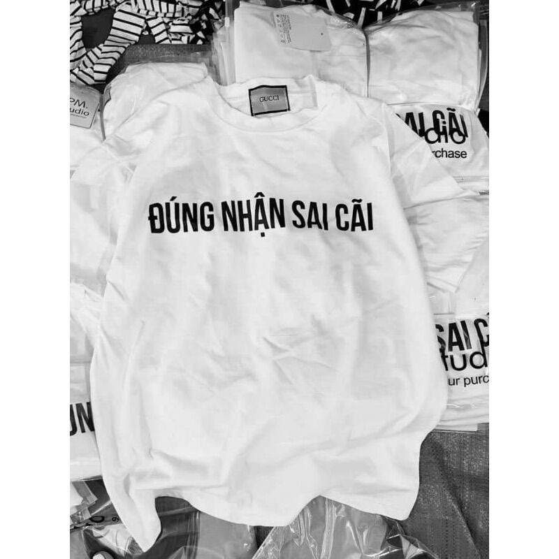 Áo phông cho các bé đúng nhận sai cãi
