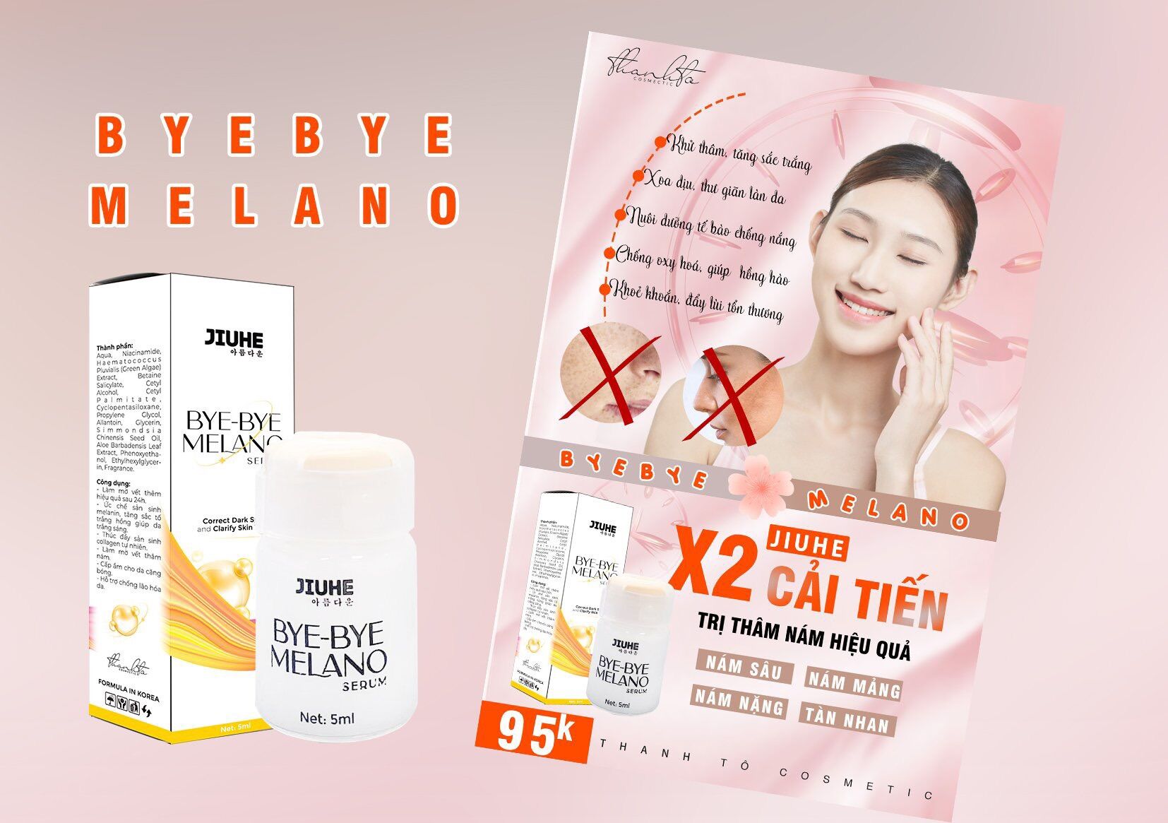 SERUM JIUHE THÂM BYE BYE MELANO THANH TÔ