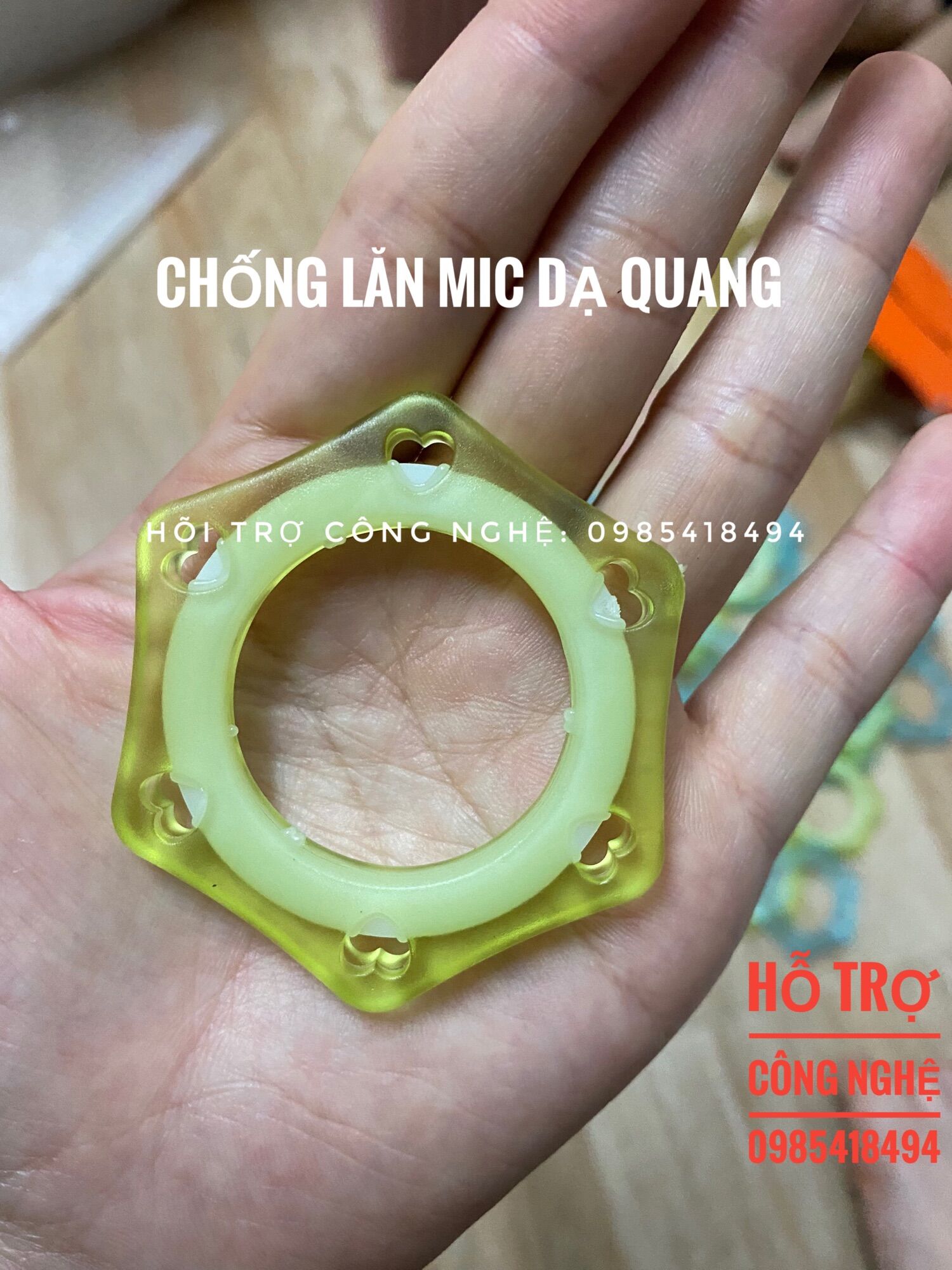 Chống lăn mic- micro hình vuông- giá bán 1 chiếc