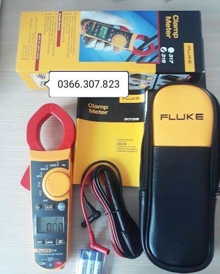 [HCM]Ampe kìm đo dòng AC/DC Fluke 319 (1000A)