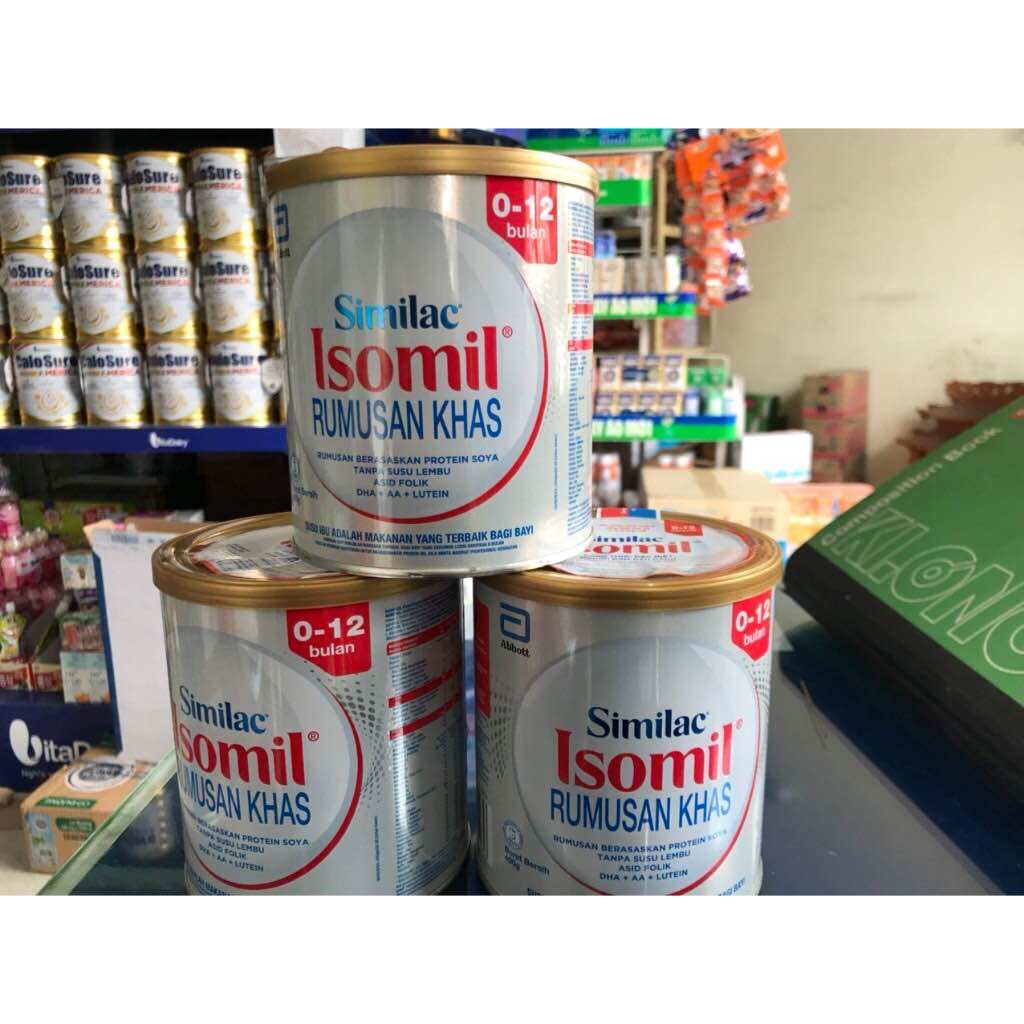 Sữa CÔNG THỨC SIMILAC ISOMIL 400gr