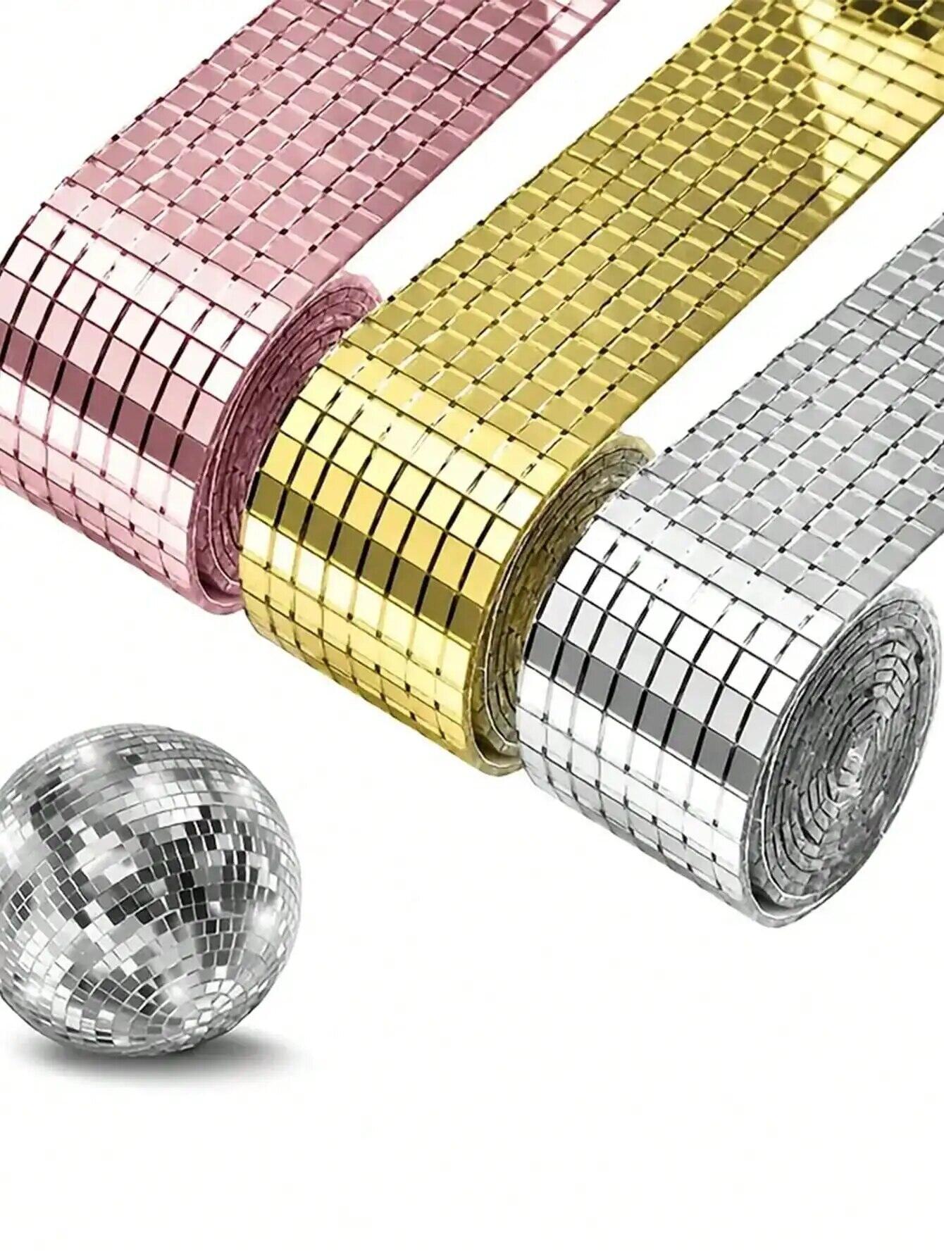 Nhỏ Gương Thủy Tinh Vuông Khảm Miếng Dán Thủ Công DIY Trang Trí Một Mảnh