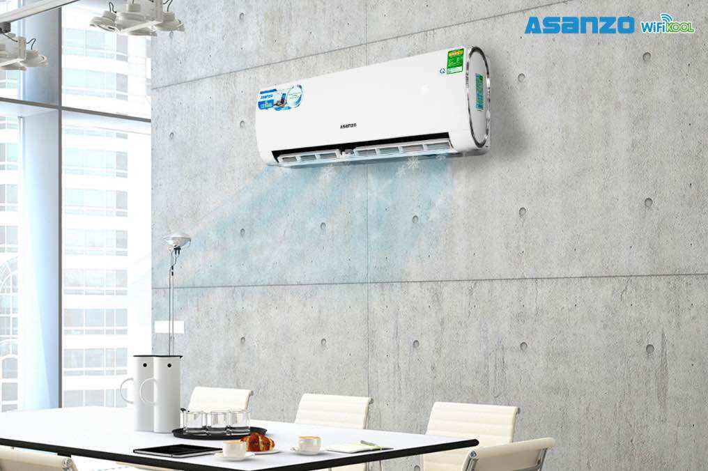 Điều hòa 1 chiều  Asanzo inverter 9000-K09N66