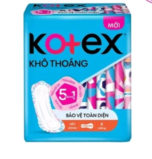 Băng vệ sinh kotex siêu mỏng không cánh 8 miếng