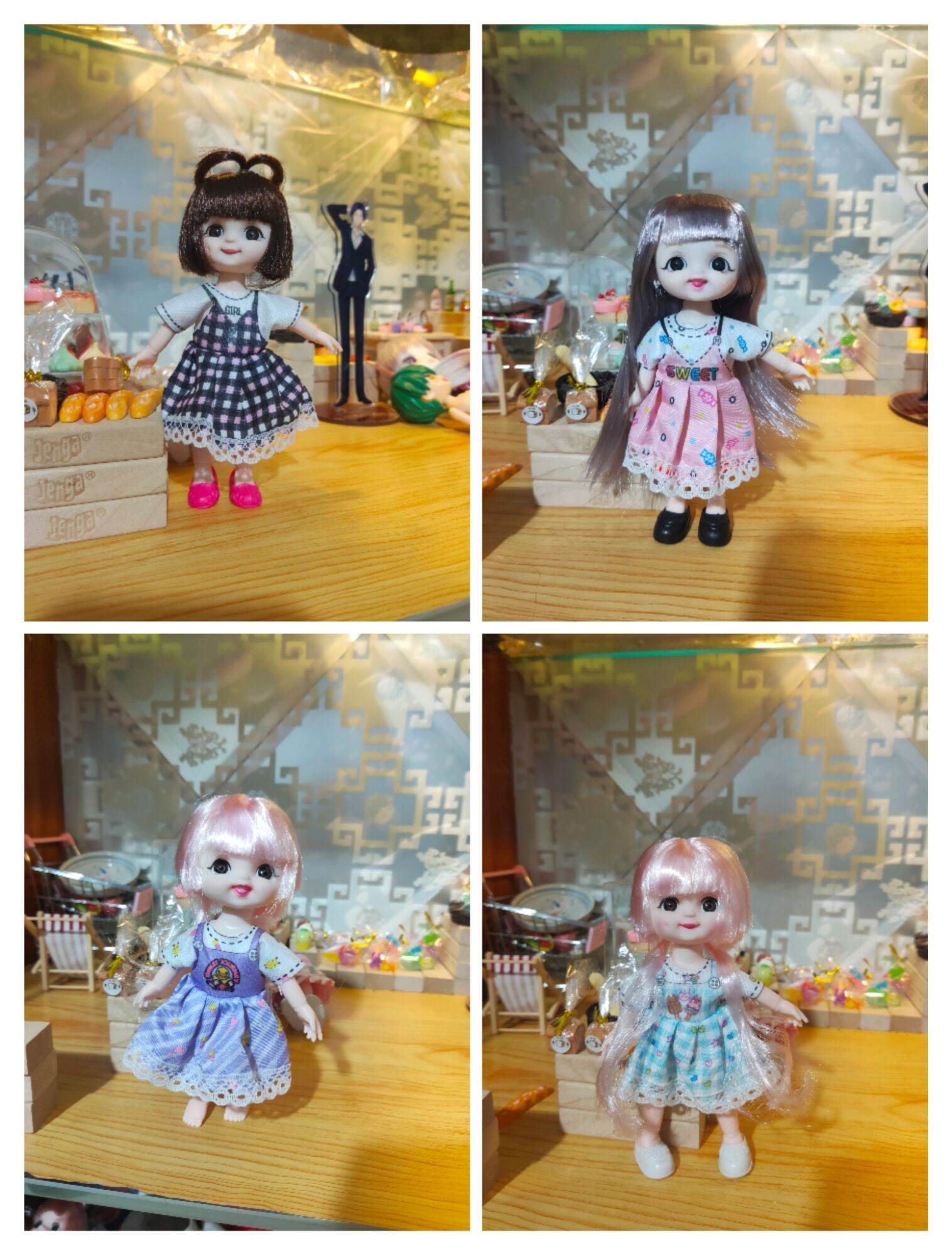 Quần áo búp bê 16cm - chỉ quần áo