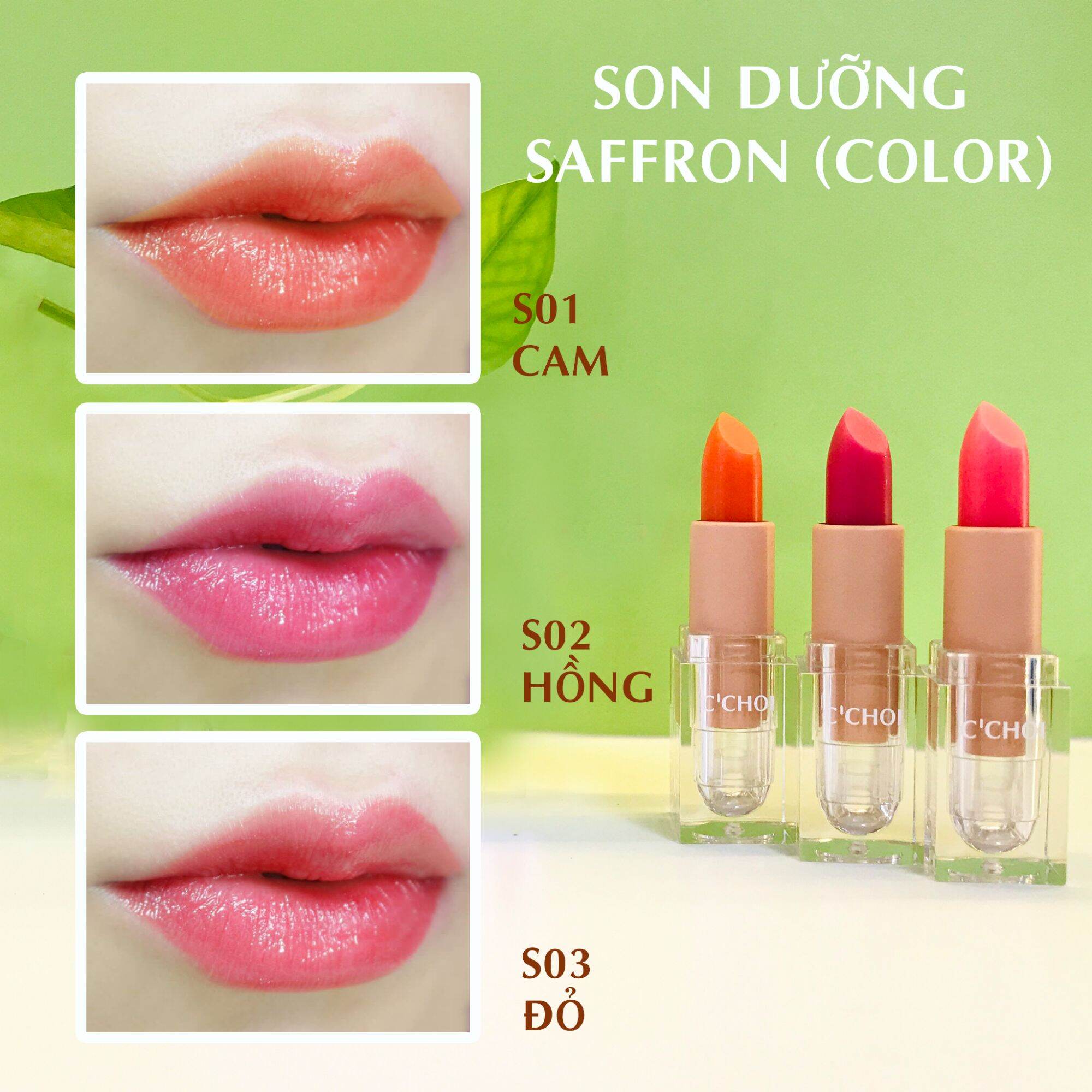 Son dưỡng có màu làm mềm mịn môi