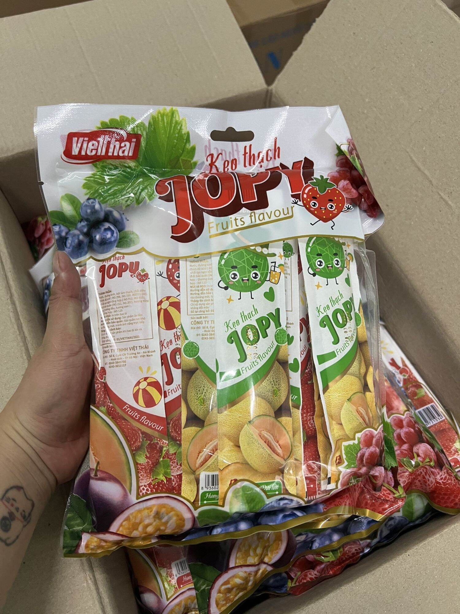 Thạch rau câu Jopy Việt Thái  800g