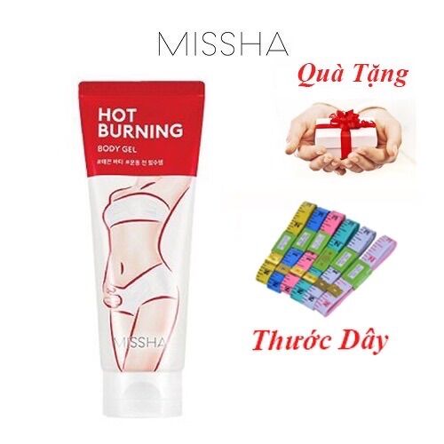 Kem tan mỡ bụng đùi missha hot burning hàn quốc