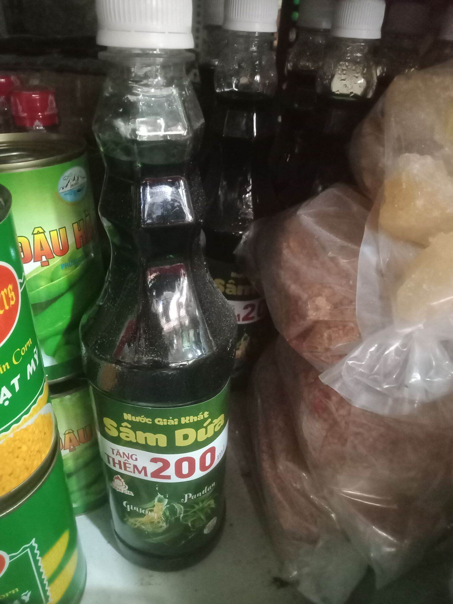 Siro sâm dứa chay 700ml