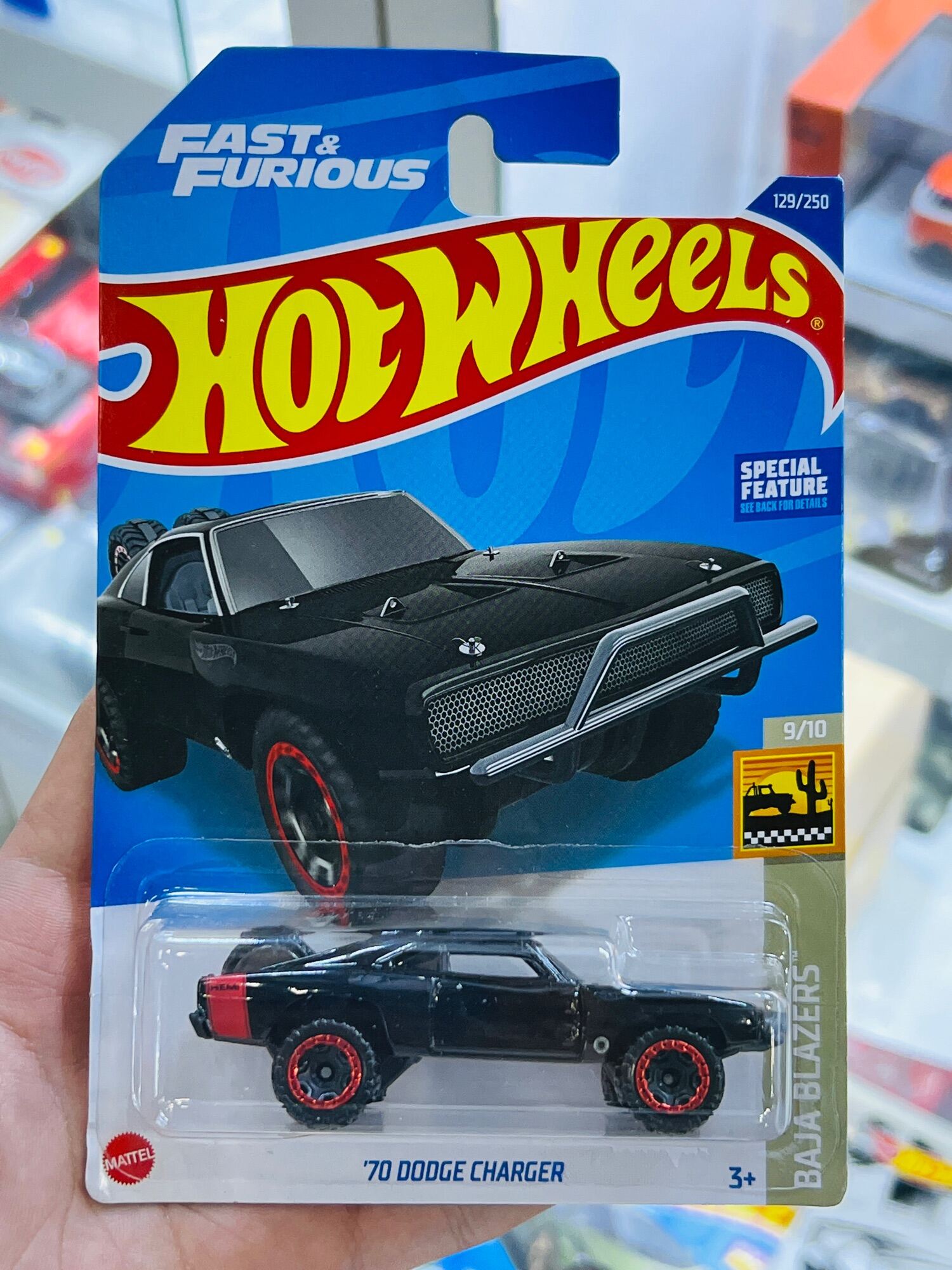 Introducir 46+ imagen hot wheels 70 dodge charger fast and furious