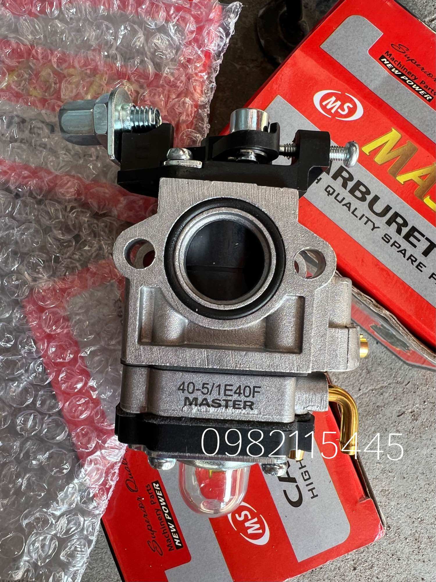 Chế hoà khí máy cắt cỏ 430 - bình xăng con máy cắt cỏ 430
