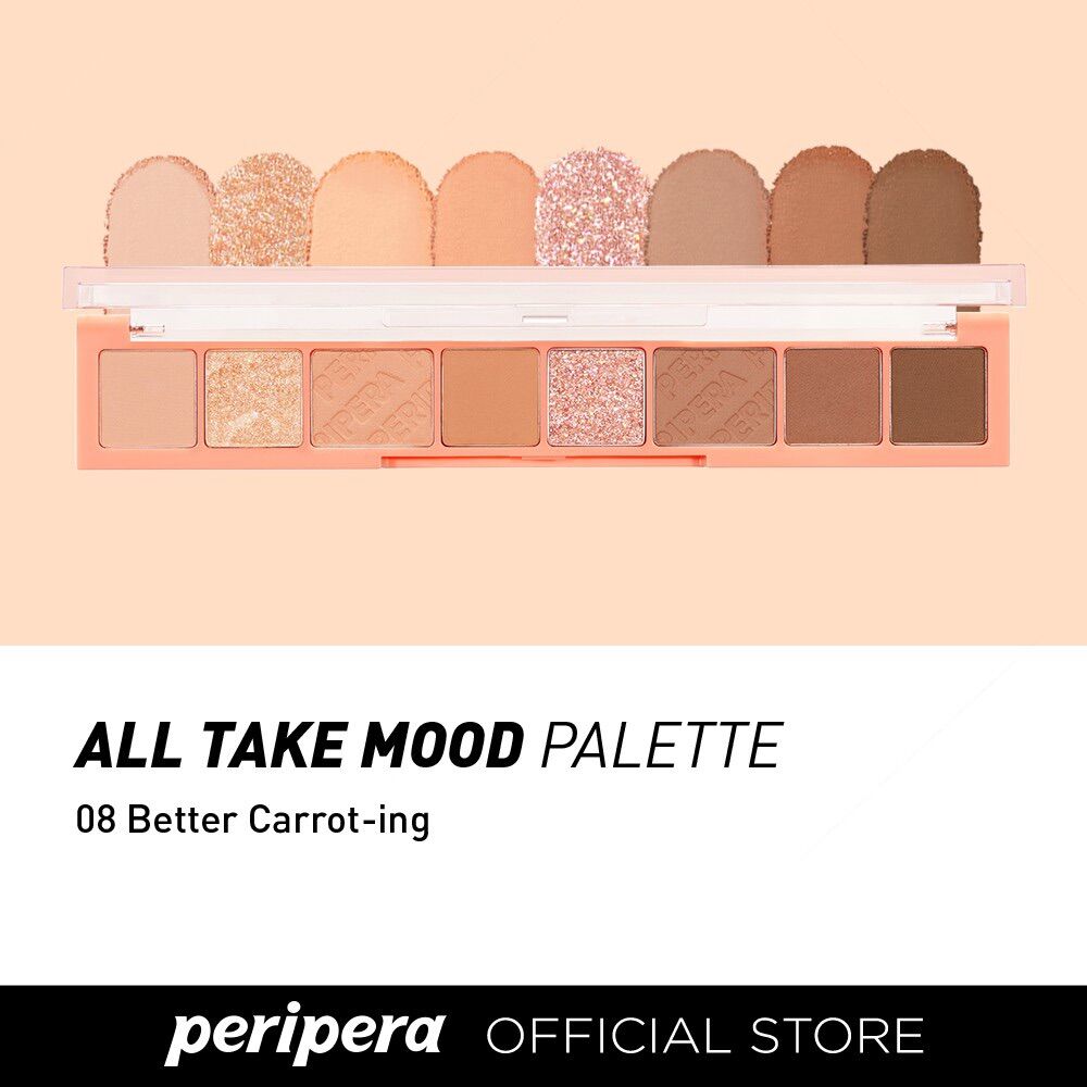 Bảng màu mắt Peripera INK Velvet All Take Mood Palette 8ô