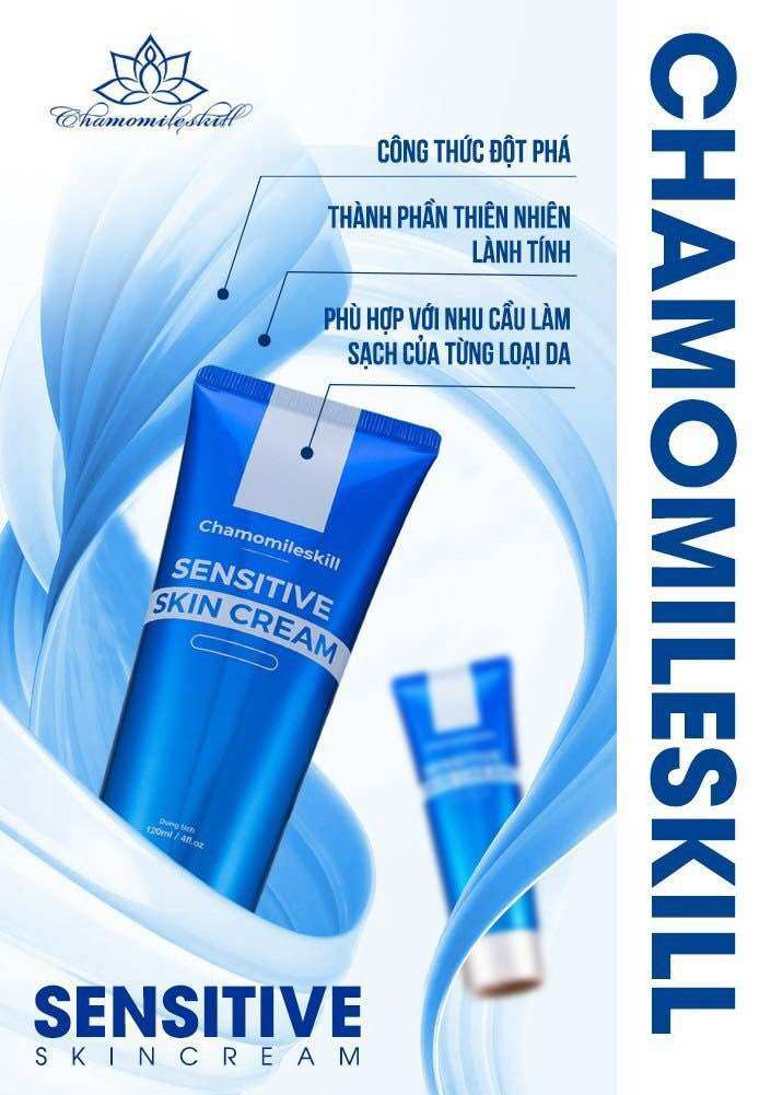 Sữa Rửa Mặt Chamomileskill Tặng Quà Kèm Theo