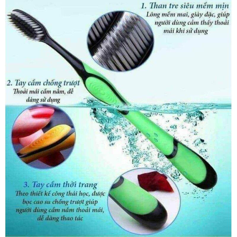 [HCM]BÀN CHẢI ĐÁNH RĂNG LÀM TỪ THAN HOẠT TÍNH