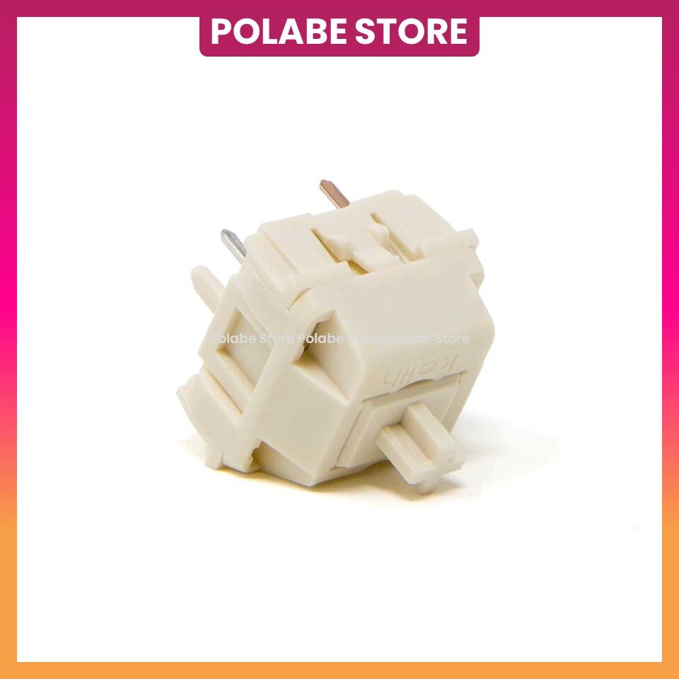 Novelkeys x KAILH CREAM MX linear switch công tắc bàn phím cơ Novelkeys cream NK Cream switch - Polabe Store