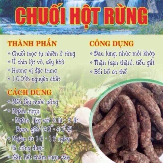1kg chuối hột rừng