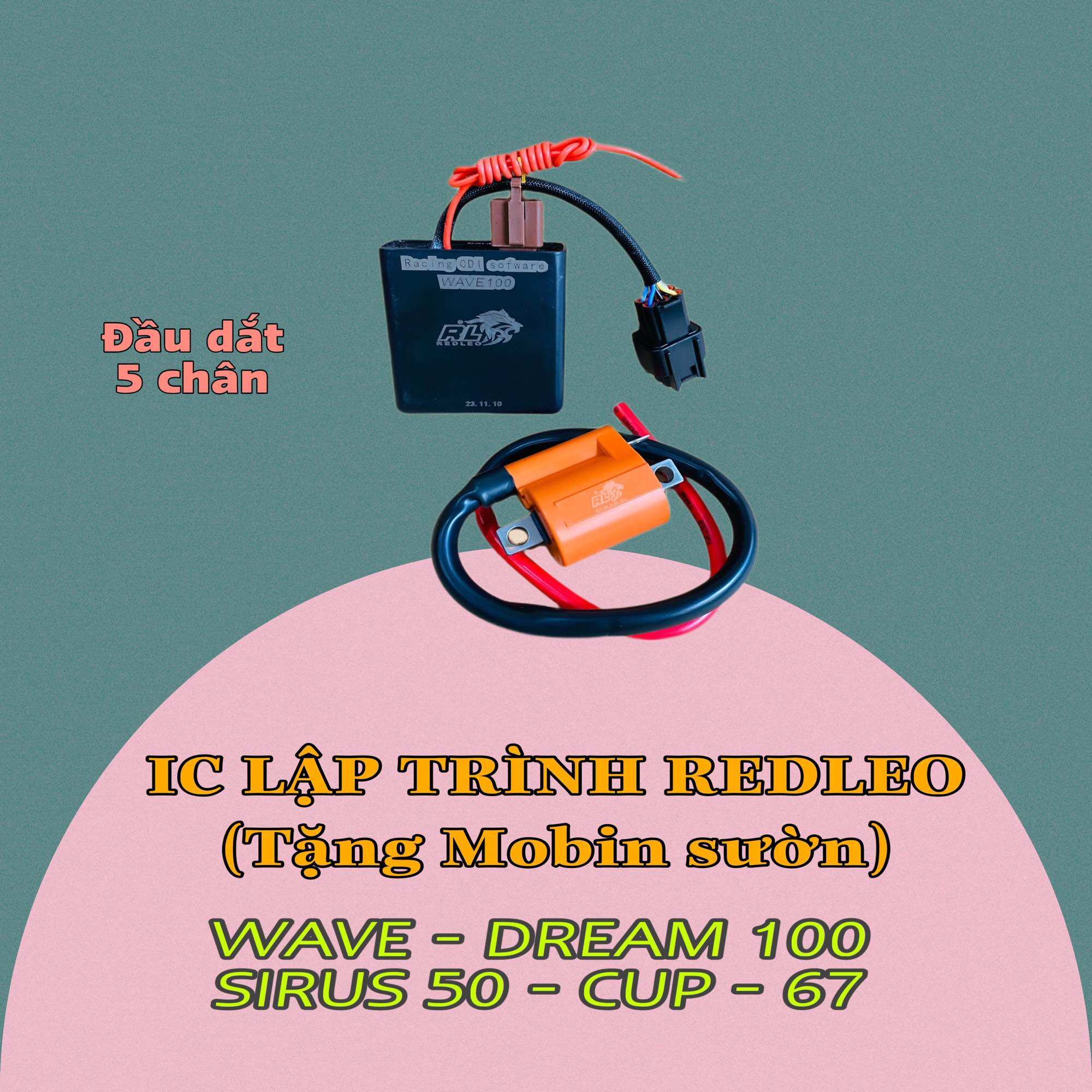 IC lập trình REDLEO độ dành cho WAVE/DREAM