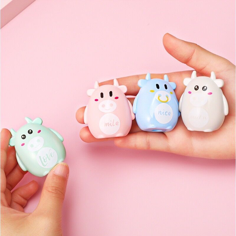 Gọt bút chì hình trâu dễ thương
