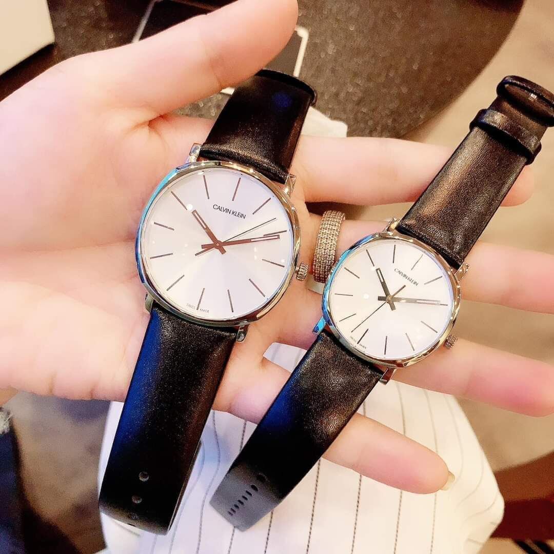 Tặng Gói Bảo Hàng Vàng ĐỒNG HỒ ĐÔI CHÍNH HÃNG Calvin Klein K8Q311C6 &