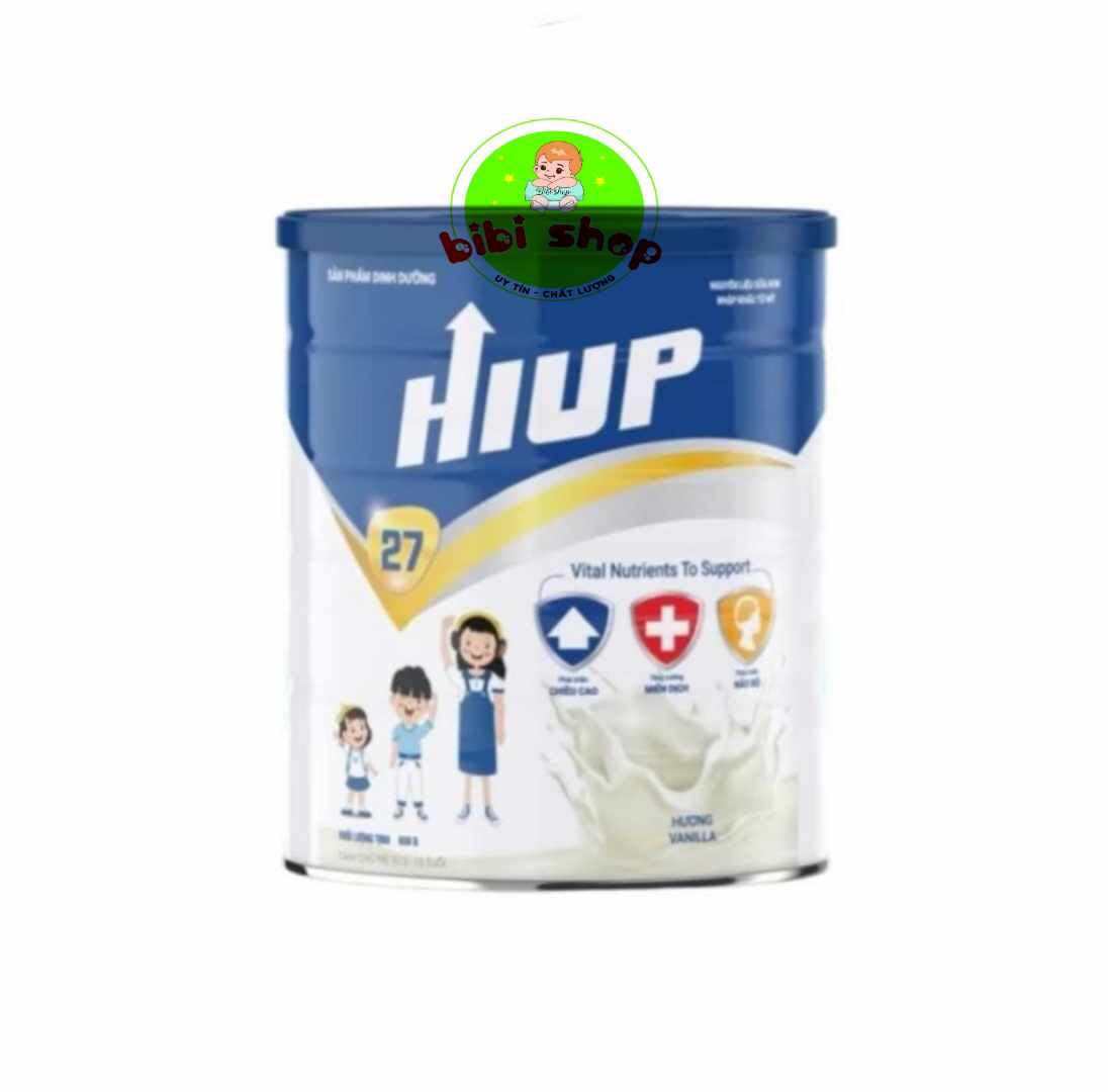 [Hoàn Tiền 12%] Sữa hiup sữa tăng chiều cao hiup cho bé hộp 650g chính hãng