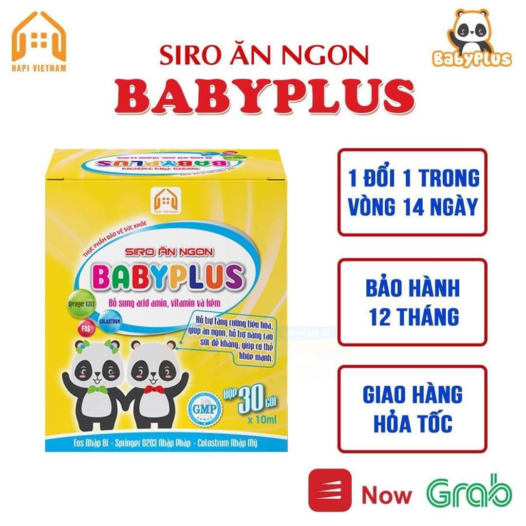 Babyplus siro ăn ngon cho bé biếng ăn ngủ ngon - ngocnhi