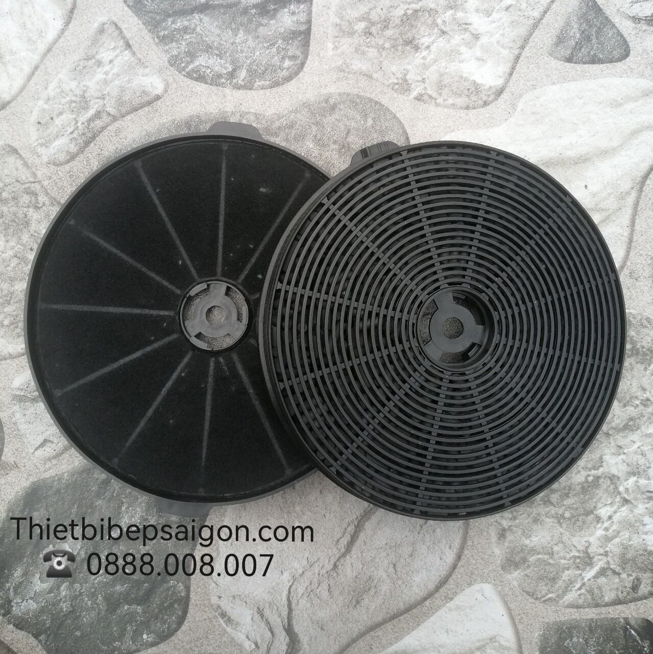 2 Activated Carbon Blisters for Built-In Range Hoods