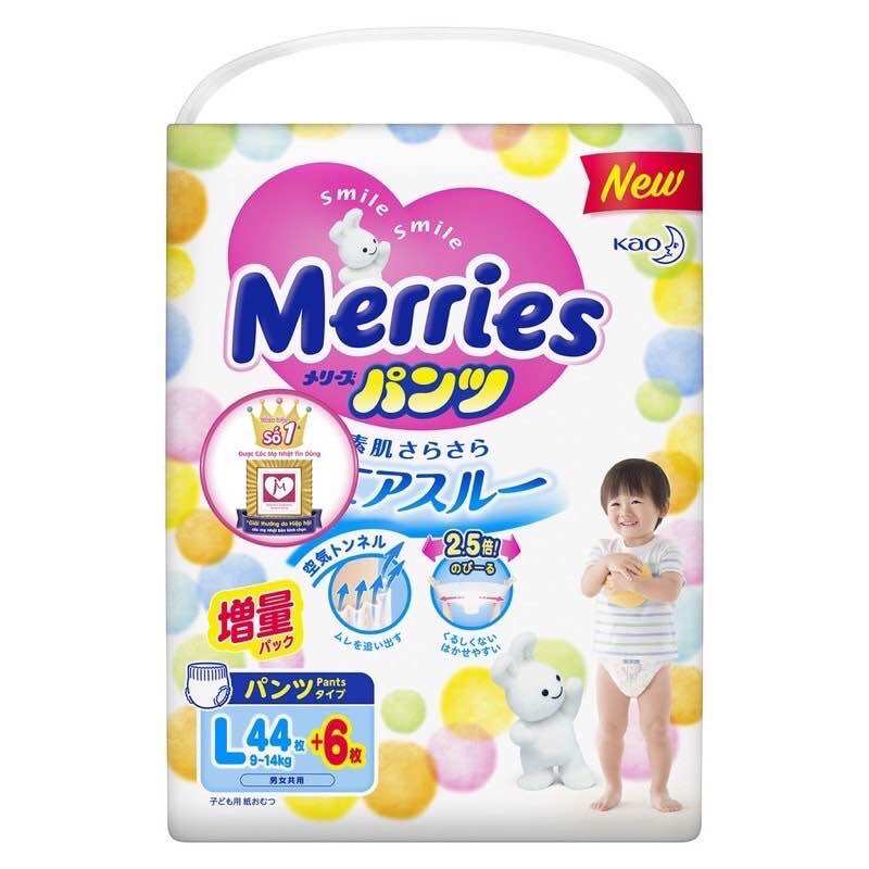 Bỉm quần/dán Merries nội địa Nhật