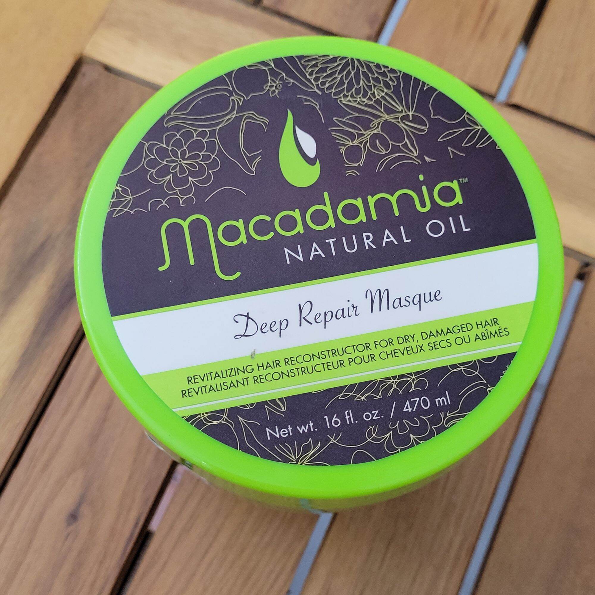 Dầu hấp ủ phục hồi tóc Macadamia deep repair masque 236ml - 470ml