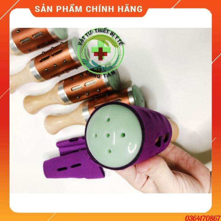 Con lăn ngải cứu cao cấp đầu ngọc bích- Dùng toàn thân và cả mặt- dùng với ngải đoạn, viên ngải