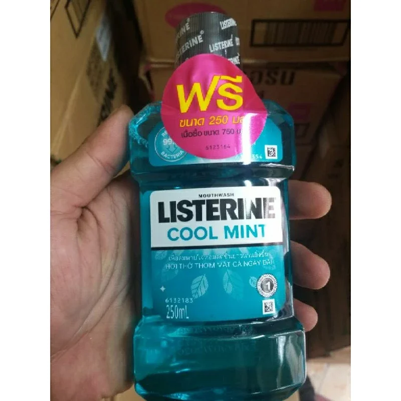 Nước xúc miệng LISTERINE 750ml Bạc Hà