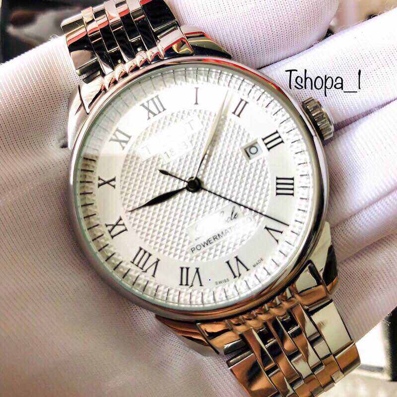 Đồng hồ nam máy cơ T.i.s.s.o.t, chống nước 30m, bảo hành 1 năm