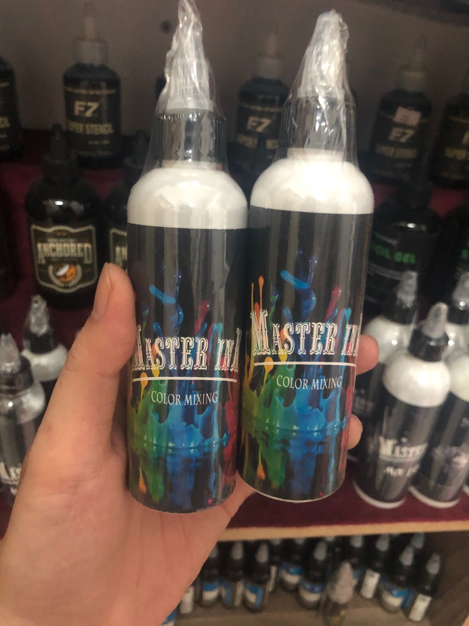 Nước kích màu mực xăm tattoo Master