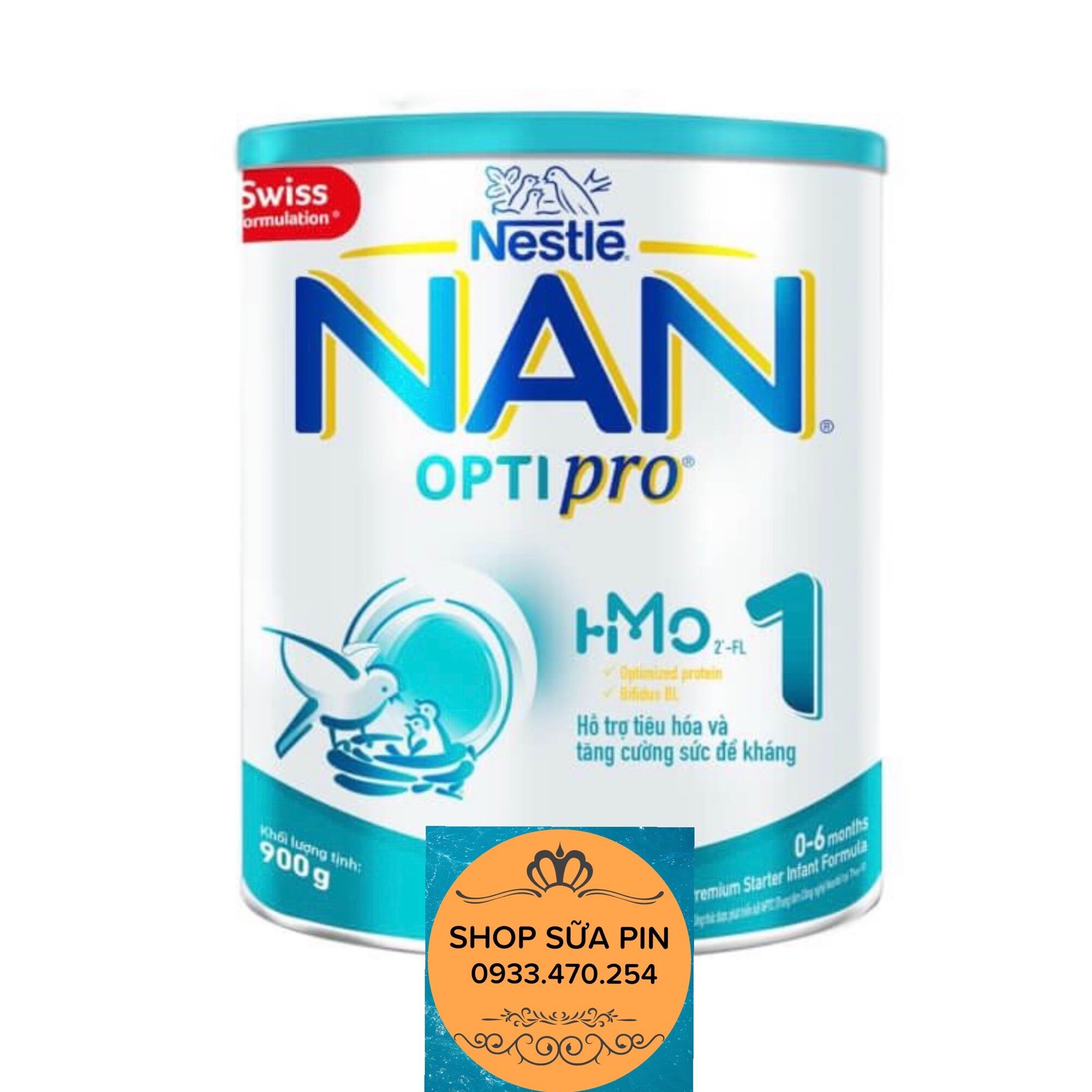 Sữa bột Nan HMO Optipro số 1 800g