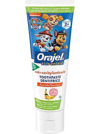 Kem Đánh Răng Orajel Kids Paw Patrol Fluoride Toothpaste của Canada 119g