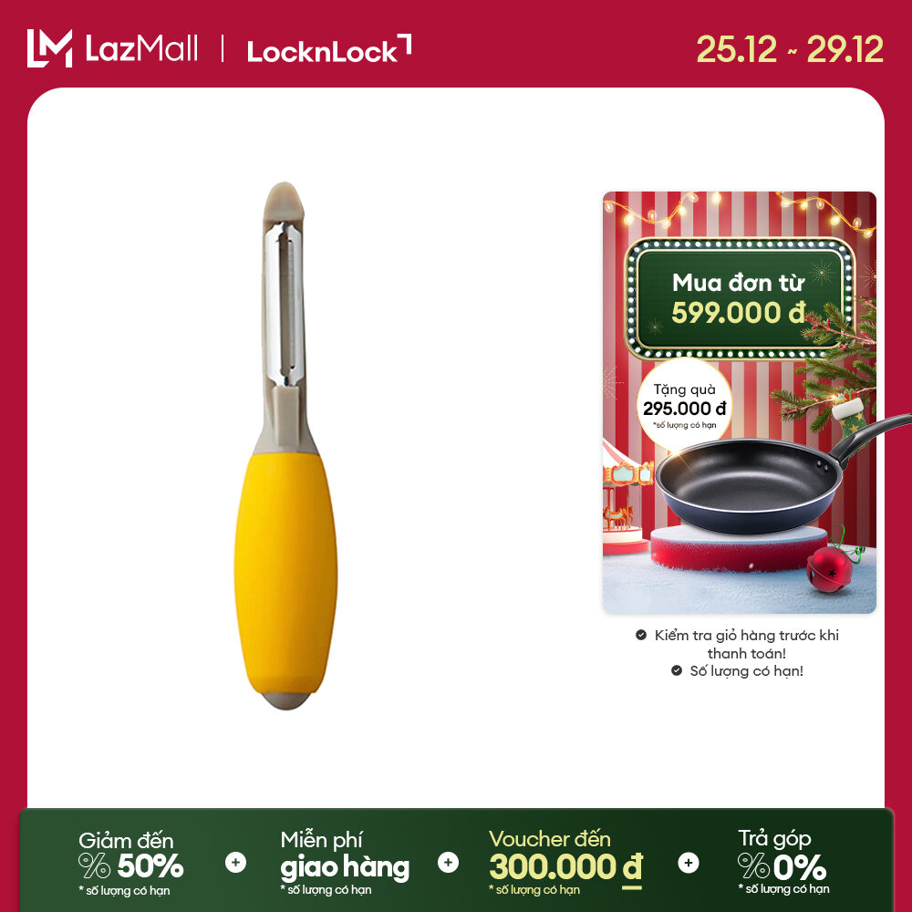  LOL124 - Dao bào kiểu chữ I hiệu Lock&Lock lưỡi dao bằng thép không gỉ 