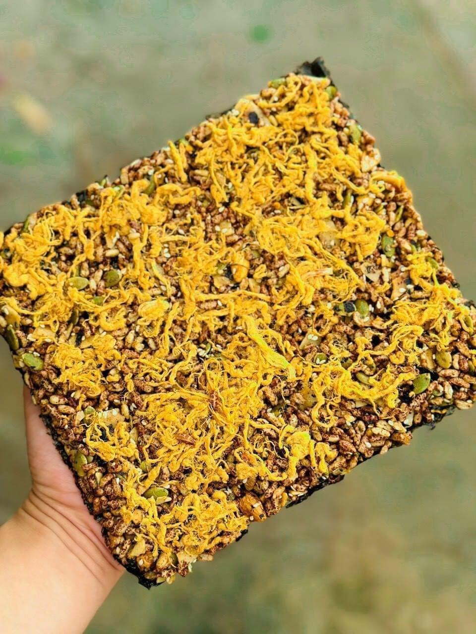 CƠM CHÁY GẠO LỨT RONG BIỂN/ CHÀ BÔNG 200g
