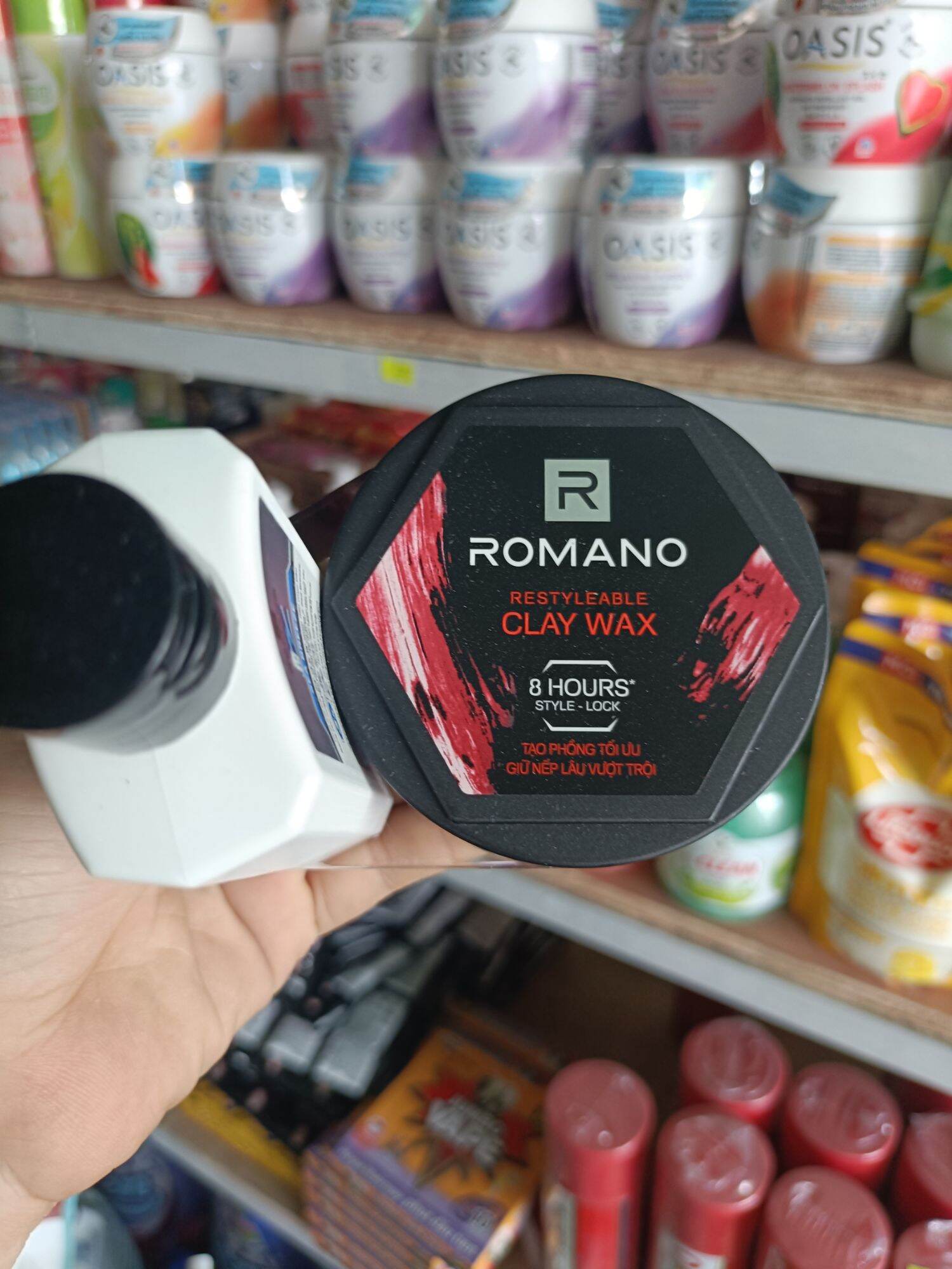 Wax - Sáp Tạo Kiểu Tóc Romano 68g