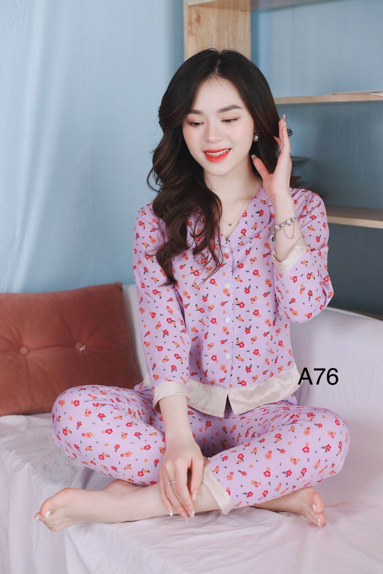 Đồ mặc taih nhà cao cấp. Chất đũi lạnh mặc sang chảnh