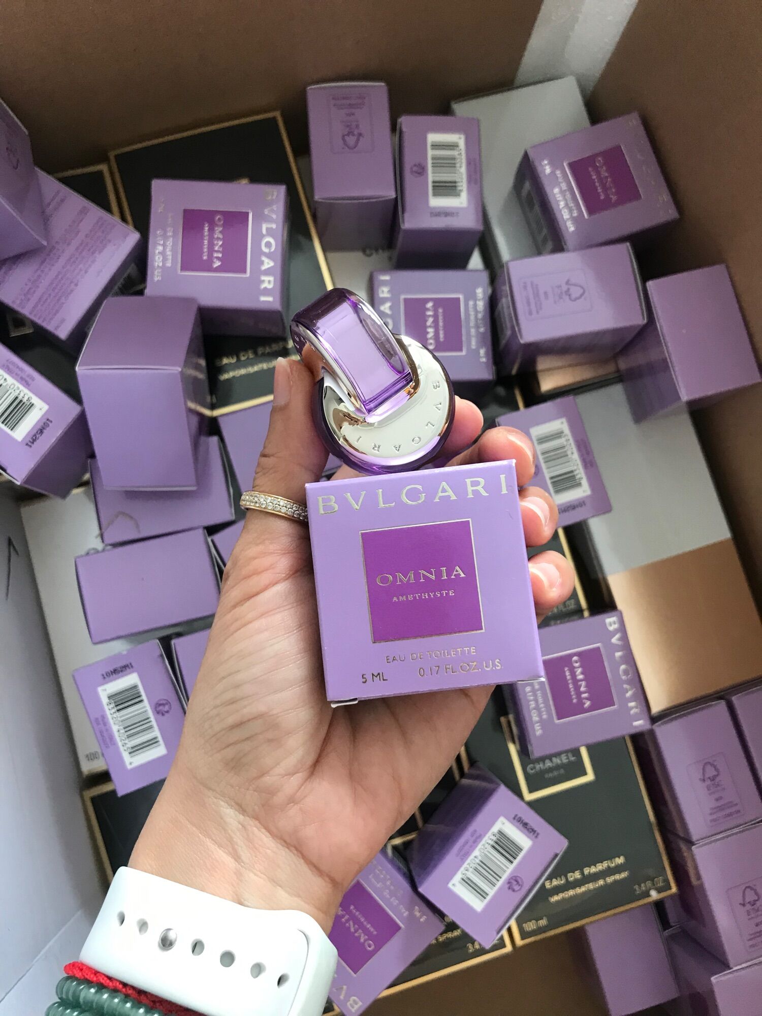 Bvlgari omnia amethyste edt 5ml 65ml authentic#ở đây shop chỉ bán hàng chính hãng#