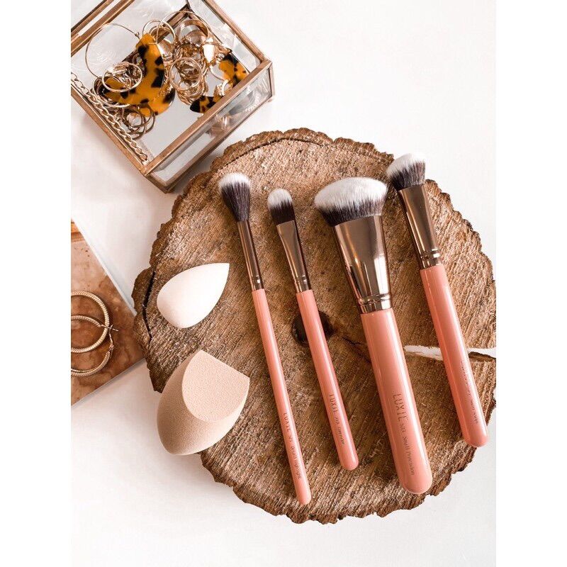 [HCM]Bộ cọ trang điểm LUXIE - Radiant Set