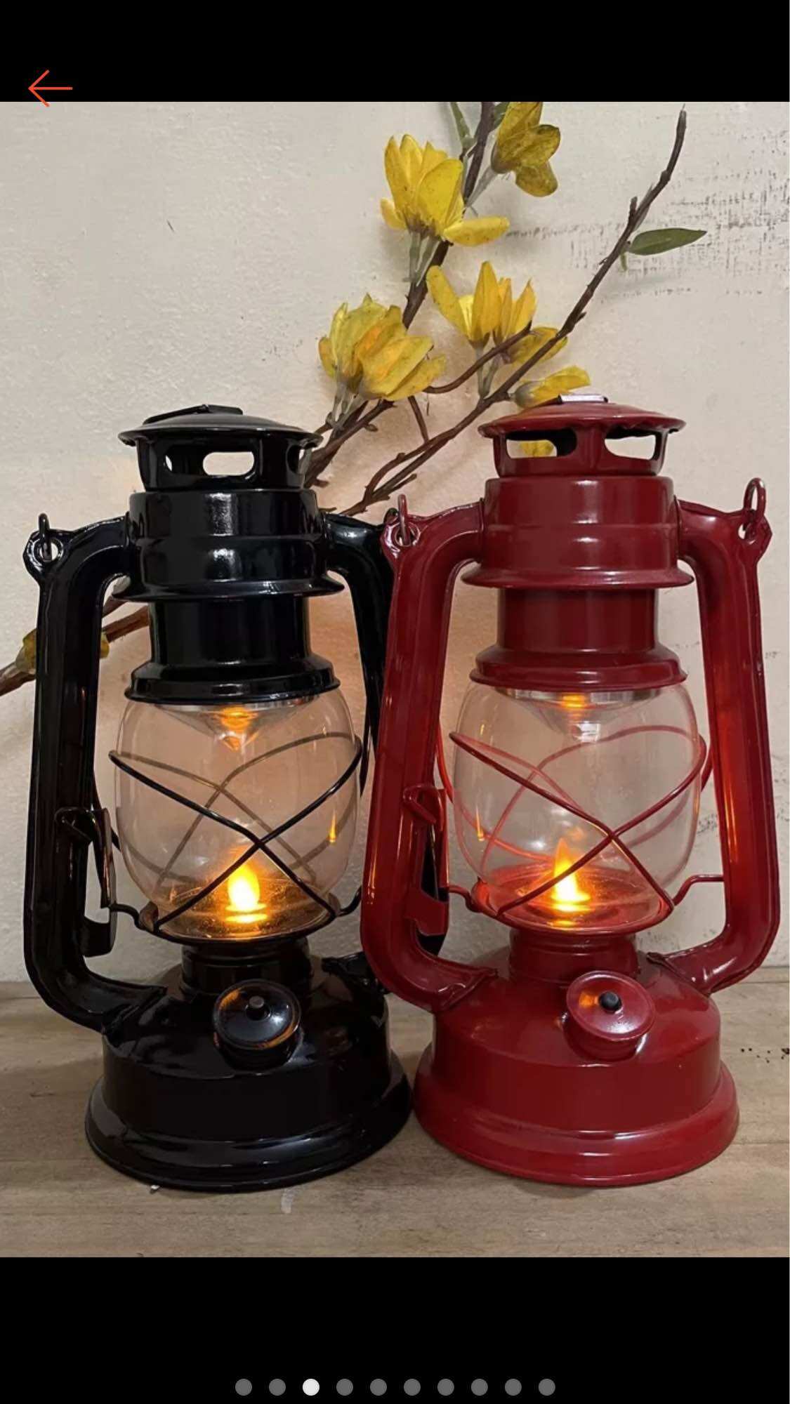 Đèn bão, đèn dầu xưa, kiểu dáng cổ điển,đèn cao 20cm