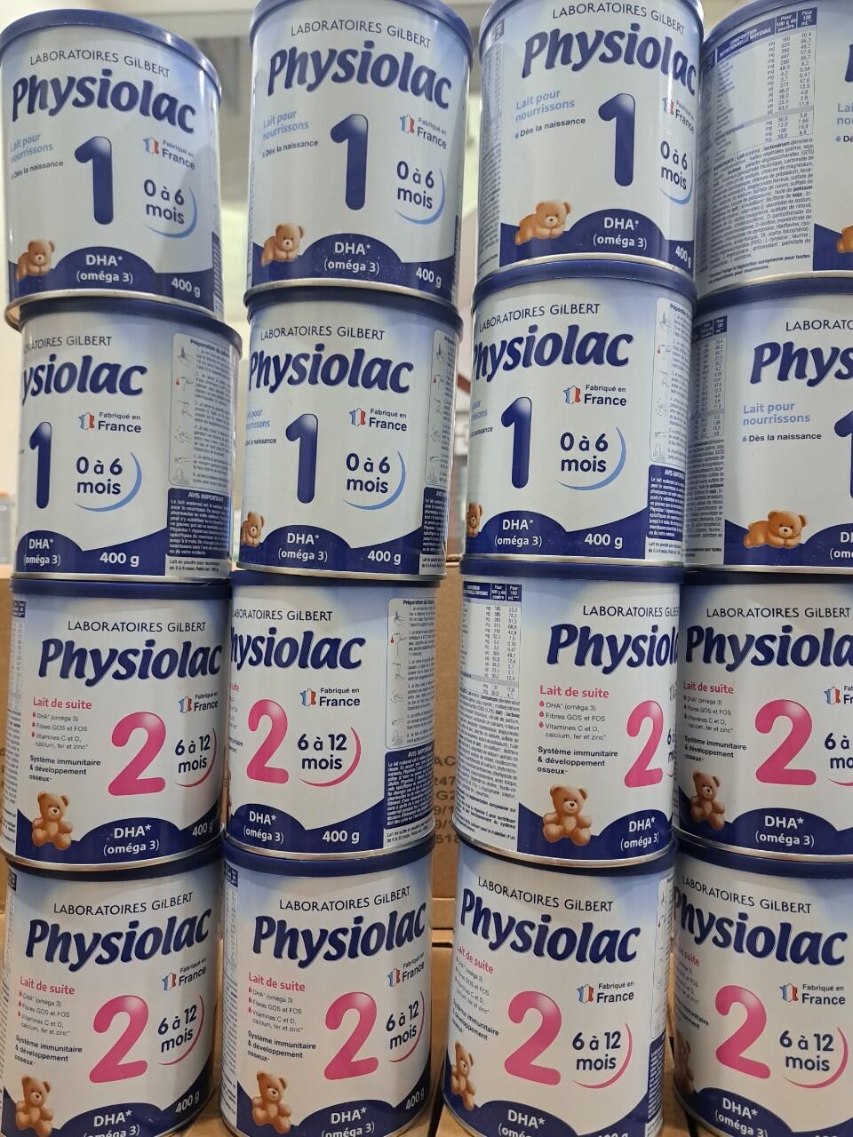 Sữa physiolac 400g, date 9 2023