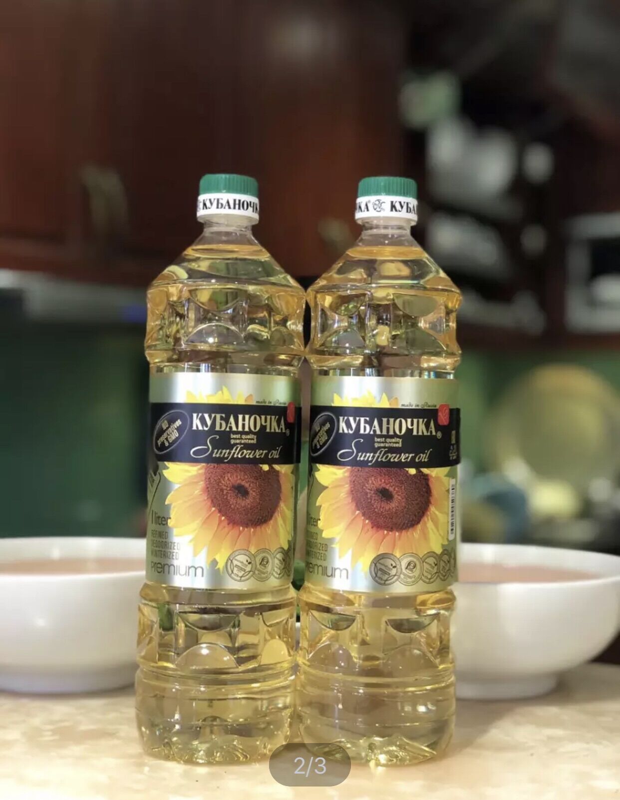 Dầu ăn Hướng Dương Nga