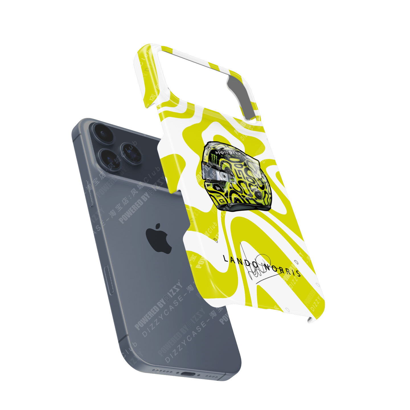DIZSY F1 Miami Grand Prix Life First Win Lando Norris Norris Fan Gift Mobile Phone Case Durable Thin
