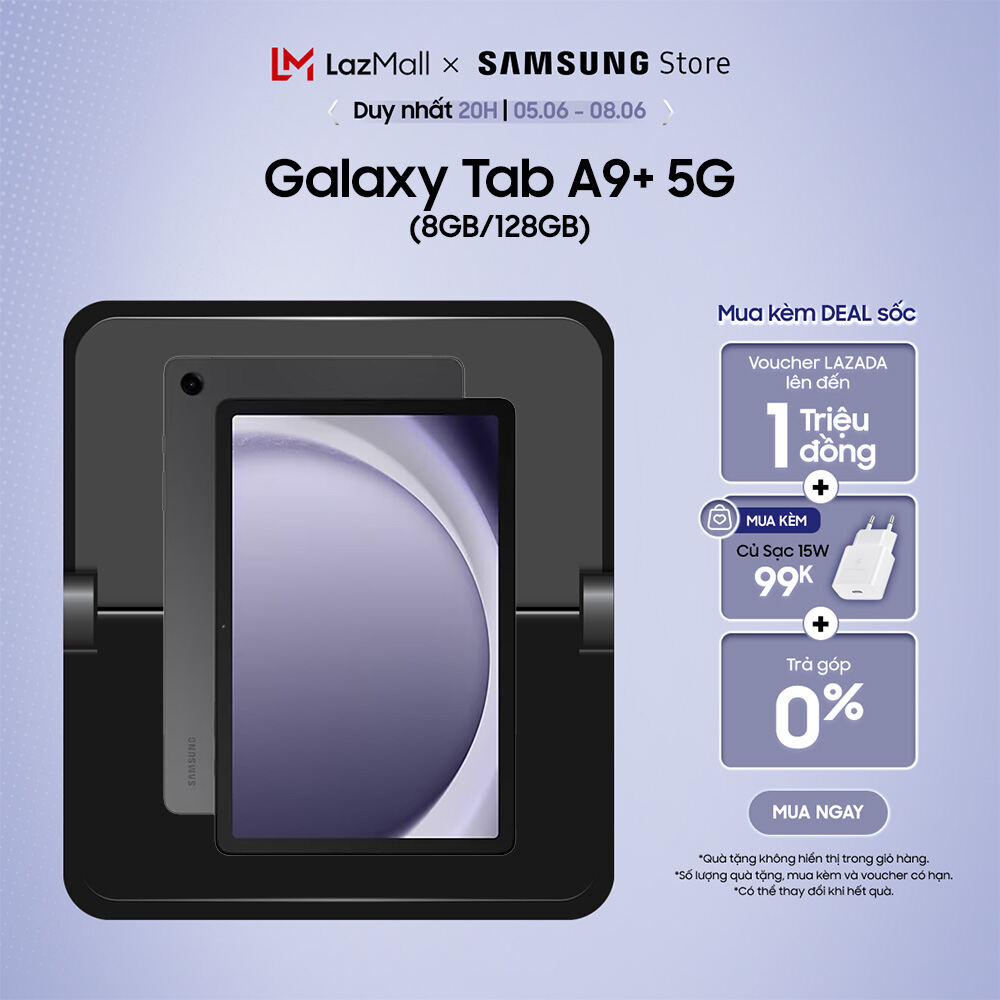 Máy tính bảng Samsung Galaxy Tab A9+ 5G 8GB/128GB